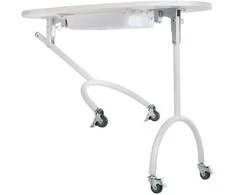 Beauty System Sulankstomas kosmetologinis stalas MOBILE DESK ON WHEELS