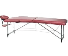 Sulankstomas masažo stalas BEAUTY SYSTEM ALU 2 BURGUND