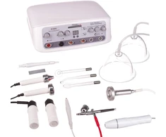 Beauty System Daugiafunkcis kosmetologinis aparatas, BR-1898A 8in1, pilkas