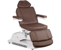 Beauty System Elektrinis kosmetologinis krėslas BR-6686 su šildymu rudas