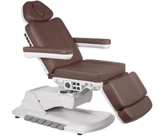 Beauty System Elektrinis kosmetologinis krėslas BR-6686 su šildymu rudas