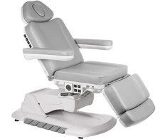 Beauty System Elektrinis šildomas kosmetologinis krėslas BR-6686, pilkas