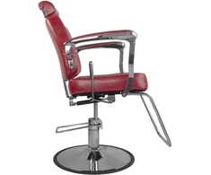 Beauty System Kirpyklos kėdė BeautySystem Bjorn BH-3318, raudona