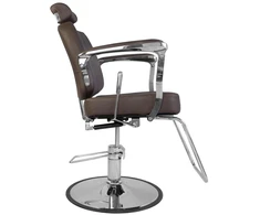 Beauty System Kirpyklos kėdė BeautySystem Bjorn BH-3318, matinė ruda