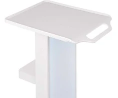 Beauty System Kosmetologinis vežimėlis - staliukas įrangai BR-2211A Baltas
