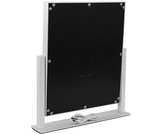 Beauty System Makiažo veidrodis su LED apšvietimu HOLLYWOOD 29x36cm