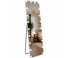 Beauty System pastatomas LED veidrodis su apšvietimu HOLLYWOOD, 160×50 cm (20 LED)