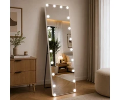 Beauty System pastatomas LED veidrodis su apšvietimu HOLLYWOOD, 160×50 cm (20 LED)
