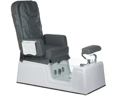 Beauty System Pedikiūro krėslas su masažu ir vonele BeautySystem BR-2310, pilka