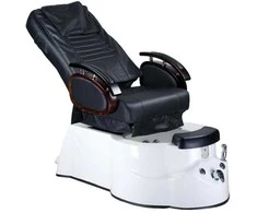 Beauty System Pedikiūro krėslas su pėdų vonele BR-3820D Juodas