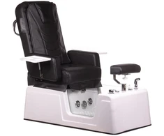 Beauty System Pedikiūro SPA kėdė su masažu BeautySystem BR-2310, juoda