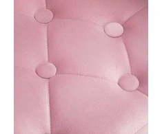 Activeshop Biuro kėdė su ratukais 4Rico QS-OF213G Velvet Rožinė
