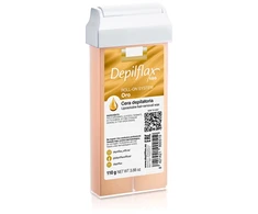 Activeshop Depilflax 100 depiliacinis vaškas rulonas auksinis 110 g
