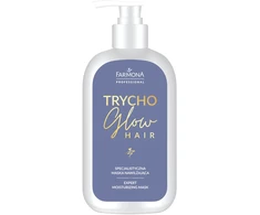 Activeshop Drėkinamoji plaukų kaukė Farmona Trycho Glow 375 ml