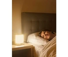 Drėkintuvas Šviesos žadintuvas su eterinių aliejaus garintuvu ir radija Lanaform Wake Up Scents