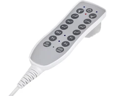 Activeshop Elektrinis kosmetologinis gultas Azzurro 708A, baltas (4 pavaros)