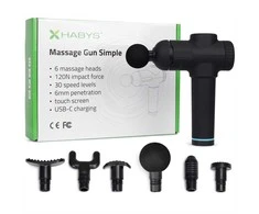 Habys Elektrinis rankinis masažuoklis Massage Gun Simple