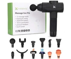 Habys Elektrinis rankinis masažuoklis Massage Gun Pro