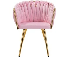 Activeshop Fotelis 4Rico QS-GW06G Velvet Rožinė