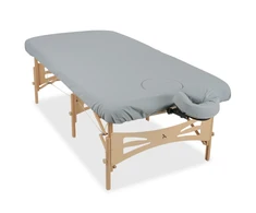 Habys Apsauginis užvalkalas stalui C460 (atsparus aliejui) 102 x 203 cm, vientisas, pilkas struktūrinis