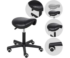 Habys Balninė ergonomiška meistro kėdutė Lumo Comfy Base juodas