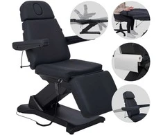 Habys Elektrinis kosmetologinis krėslas Selia PRO 4 Touch Core K315 Juodas