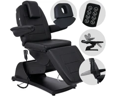 Habys Elektrinis kosmetologinis krėslas Velora PRO 4 Touch Core, juodas