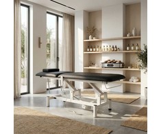 Habys Elektrinis kosmetologinis masažo stalas Optima Satin Comfort K715 Juodas