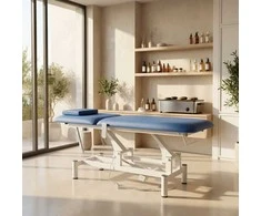 Habys Elektrinis kosmetologinis masažo stalas Optima Satin Comfort K723 Mėlyna