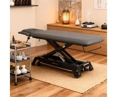 Habys Elektrinis kosmetologinis terapijos stalas Evero Cross X4 Ergo Satin Comfort K722 Pilkas
