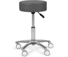 Habys Kosmetologinė meistro kėdutė Mobi stool PVC pilka