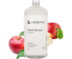 Habys Masažo aliejus Daily Spa Apple Breeze, 1000 ml