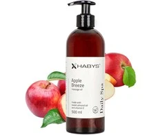Habys Masažo aliejus su obuoliais, 500 ml