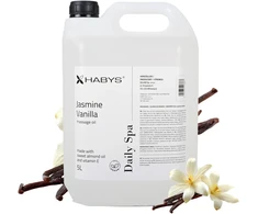 Habys Masažo aliejus Daily Spa Jasmine Vanilla, 5000 ml