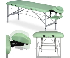 Habys Masažo stalas Aero Alu 70 Vinyl Flex K022, žalias