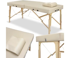 Habys Masažo stalas Mila Vinyl Flex K033, smėlinis