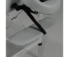 Habys Masažo stalas Panda Alu 70 Vinyl Flex K029, pilkas