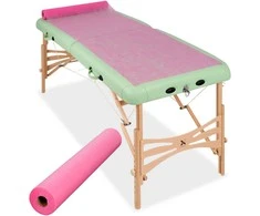Habys Neaustinė medicinos paklodė rulone 70cm×50m, 18 g/m² (rožinė)