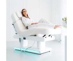 Habys Prabangus kosmetologinis gultas Eterna Gentle Flex baltas, 4 varikliai