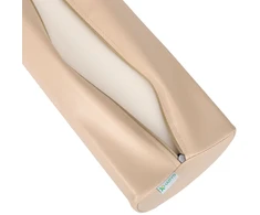 Habys Pusiau apvali pagalvė 60x18x12 K033 smėlio spalvos