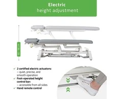 Habys Elektrinis masažo stalas Proxima V4 Ergo K322 Gray