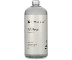 Habys Švelnios rožės masažo aliejus, 1000 ml
