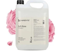 Habys Švelnios rožės masažo aliejus, 5000 ml