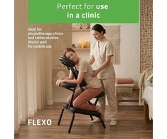 Habys Vertikalaus masažo kėdė Flexo Comfy Base juodas