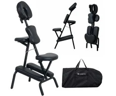 Habys Vertikalaus masažo kėdė Flexo Comfy Base juodas