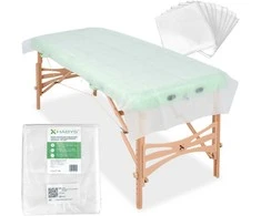 Habys Vienkartinė neaustinė paklodė 220×90 cm, 20 g/m² (10 vnt)