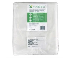 Habys Vienkartinė neaustinė paklodė 220×90 cm, 20 g/m² (10 vnt)
