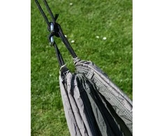 Hamakas Cattara Nylon – žalias-rudas 275 x 137 cm