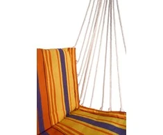 Hamakas-kėdė Cattara – raudona-oranžinė 95 x 50 cm