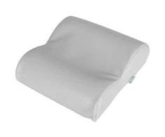 Kaklo masažo pagalvėlė Habys Satin Comfort, šviesiai pilka